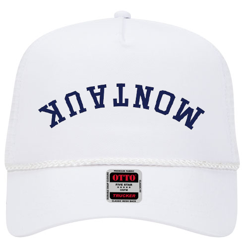 Montauk Trucker Hat by Flipped Brand East: Embrace Summer Style