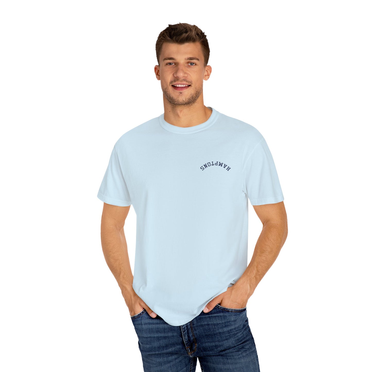 Hamptons Unisex Tee Off-Center