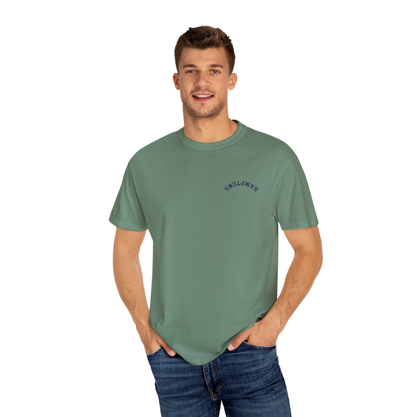 Hamptons Unisex Tee Off-Center