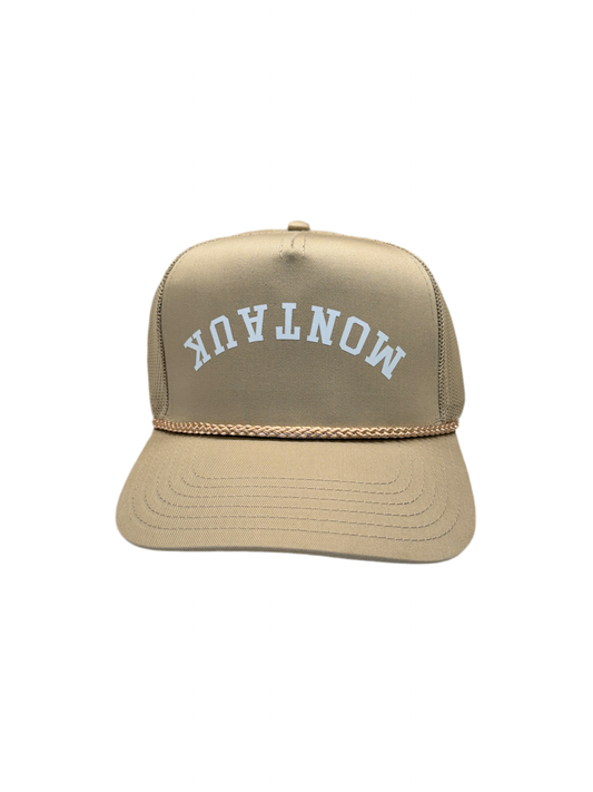 Montauk Trucker Hat (Tan)