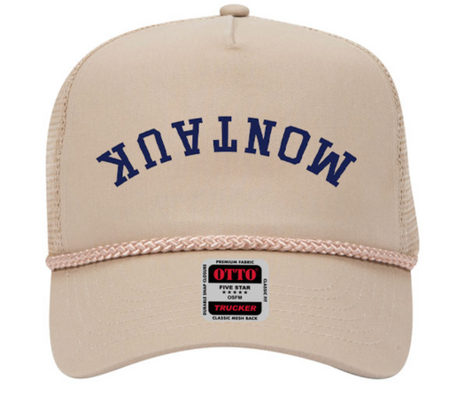 Montauk Trucker Hat by Flipped Brand East: Embrace Summer Style